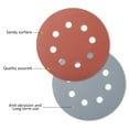 thumbnail image 4 of 100pcs Sanding Discs 5 Inch  Alumina Sanding Pads 8-Hole Sanding Paper Quick Change Sanding Sheet Polishing Sandpaper for Metal Wood Glass Car(10 Grit), 4 of 8