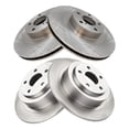 thumbnail image 2 of TRQ Front & Rear Brake Rotors Set Fits Select 2003-2006 Subaru Baja 2001-2004 Legacy Outback, 2 of 7