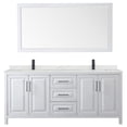 thumbnail image 5 of Wyndham Collection Wcv252580d-Qtz-Unsm70 Daria 80" Free Standing Double Basin Vanity Set -, 5 of 7