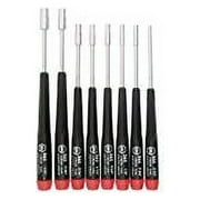WIHA TOOLS 26591 Precision Nut Driver Set,8 Pieces,SAE