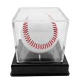 thumbnail image 2 of Vitrina acrílica de béisbol a prueba de polvo con soporte para recuerdo (negro), 2 of 6
