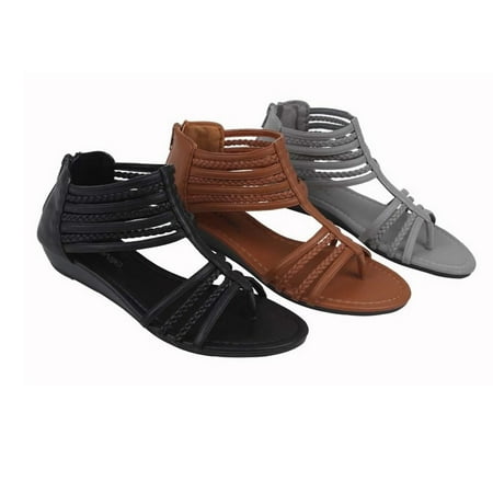 

Treat for Feet Open Toe Gladiator Sandals