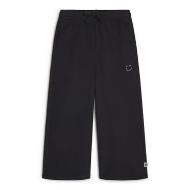 Color Mix by Garanimals Toddler Butter Fleece Open Hem Pant, Sizes 2T-5T