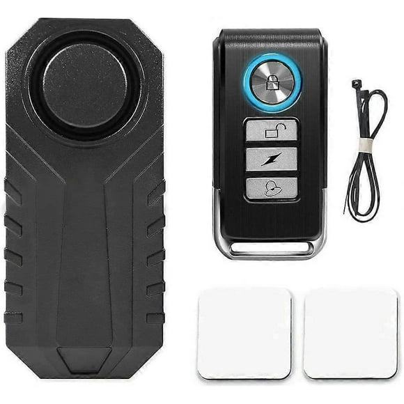 Bike,Wireless Car Alarm,Alarm for Motorcycle,Scooter,113dB Waterproof Security Alarm with Remote Control