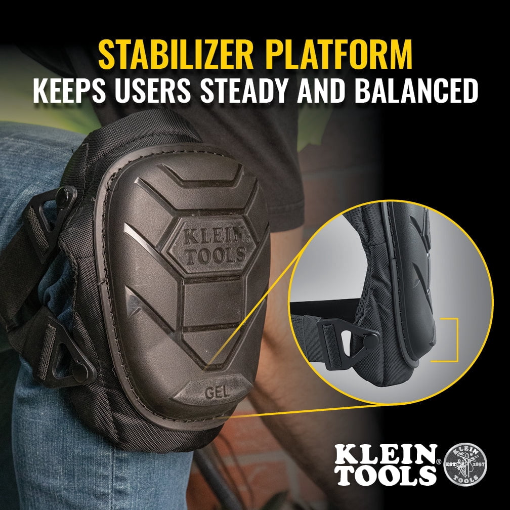 Klein Tools Semi-Round Stabilizer Knee Pad