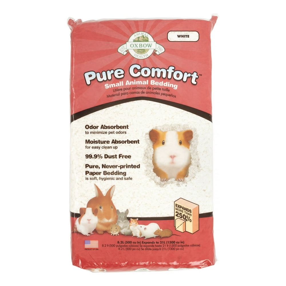 Oxbow Pure Comfort Small Animal Bedding, 21 L, White - Walmart.com