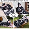thumbnail image 7 of Wearable Blanket Hoodie, Oversized Sherpa Fleece Hooded Sweatshirt with Eye Mask for Adult, Gifts for Women Men, 7 of 7