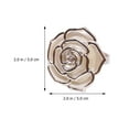 thumbnail image 2 of OUNONA 6Ud Plata Para Servilletas Con De Rosa Para De, 2 of 5