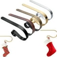 thumbnail image 4 of 6 PCS Stocking Holders for Mantle,Multi-Use Stocking Holder,No Drilling Required & Adjustable Garland Hanger for Christmas, 4 of 6