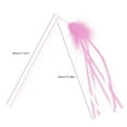 thumbnail image 2 of Cat Interactive Wand Funny Tassel Kitten Teaser Wand Cat Ribbon Wand with Bell, 2 of 10