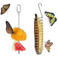 thumbnail image 2 of Hangable Butterfly Feeders Stand for Garden, Backyard B, 2 of 5