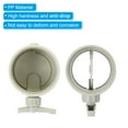 thumbnail image 4 of Uxcell 2" HVAC Duct Manual Volume Damper, PP Adjustment Flame Retardant Airflow Backdraft Damper Control Beige, 4 of 5