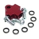 thumbnail image 2 of 2x Manguera De Aceite De Freno Tubo Hidráulico Adaptador De Conector De 3 Vías Apto Para Motocicleta ATV, 2 of 4