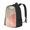 thumbnail image 1 of Easygdp Abstract Marble Texture Mochila de Gran Capacidad Minimalista Ideal para Escuela, Viajes y Uso Diario, 1 of 6