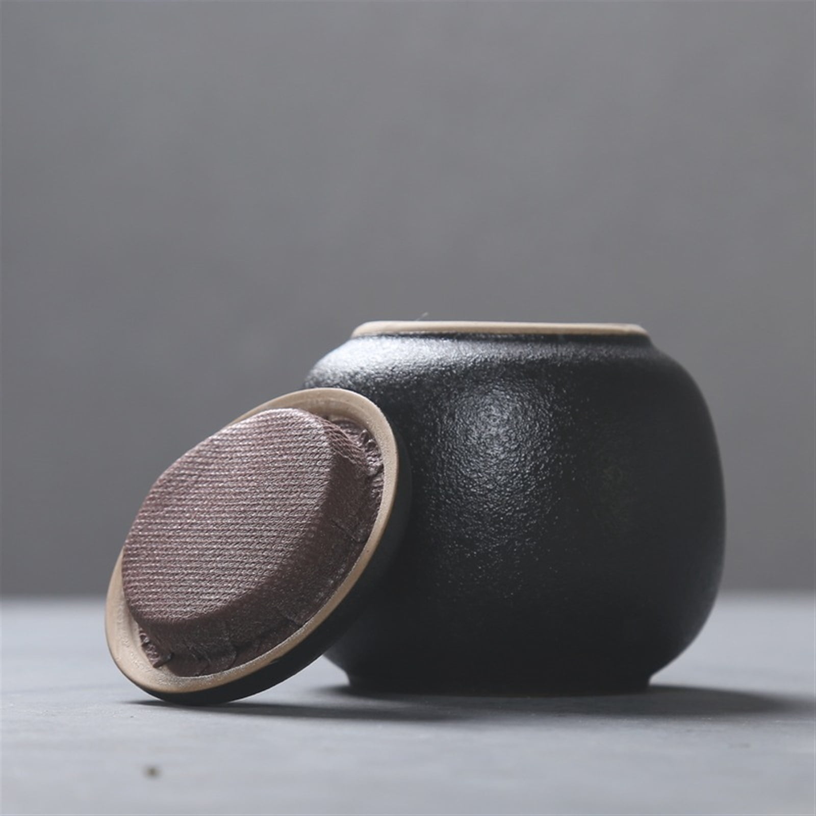 Black Cremation Urns For Pet Human Ashes Ceramic Urn Small Keepsake Funeral Casket Pet Memoria Urne Keepsake Urns For Ashes