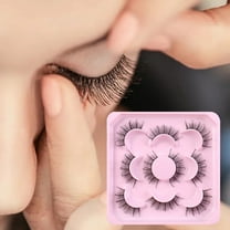 GHSOHS Eyelashes Black Lash Clusters Curly False Eyelashes Stage Exaggerated Party Eyelashes Large Curved Eyelashes Individual Lashes Clusters Lash Extension