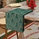 thumbnail image 5 of Oioii Christmas Table Runner Xmas Luxurious Seasonal Winter Table Decoration Snowflake Merry Box Coffee Table Decor for Home Kitchen Dining Party Holiday Indoor, 5 of 6