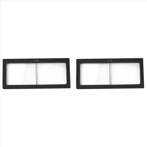 2X 3 Dioptrías Vidrio de Máscara de Casco de Soldadura Lente de la Lupa Protección para los Ojos Gafas de Soldador