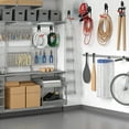 thumbnail image 4 of Storvive 16 Pack Garage Hooks with Garage Organization, Mop Broom Holders, Wall Mount Double Utility Hooks, And Tool Hangers, 4 of 8