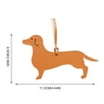 Hangs New Dachshunds Dog One Sided Dispersion No Oil Side Simple And