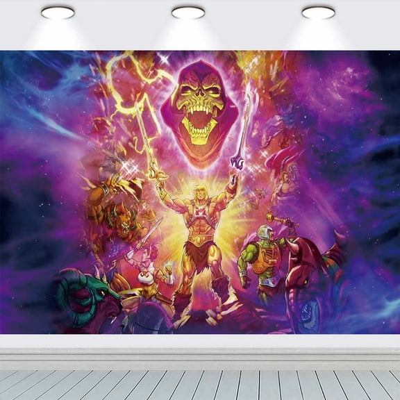 Masters of the Universe Revolution Taspestry Wall Decor school Background Backdrop Party Supplies Banner Poster Decor Decorations