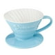 thumbnail image 4 of Cafetera de porcelana con filtro de goteo para café espresso Azul, 4 of 6