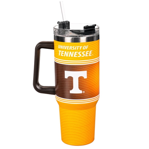 Tennessee Volunteers 40oz. Stainless Steel Canyon Cup with Straw