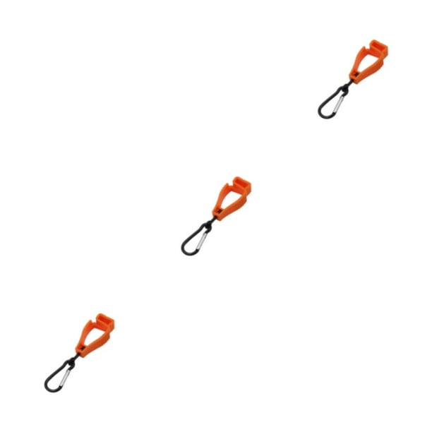 Wosthever Portaguantes de seguridad Guantes de trabajo de plástico Guante de protección Grabber Catcher Gancho de sujeción para cinturón de Type1 NO1