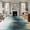 Multi, variant on 6'x9' Area Rugs, Modern Teal Gold Indoor Outdoor Area Rug for Living Room Bedroom, Abstract Geometric Lines Washable Bathroom Rugs Kitchen Floor Carpet Mats Home Decor Aesthetic