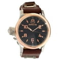 thumbnail image 4 of Invicta Men's 10473 Russian Diver Lefty Rose Gold Accents Dark Grey Dial Brown Leather Strap Watch, 4 of 4