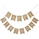thumbnail image 1 of Banner de arpillera de feliz cumpleaños del alfabeto para decoraciones de fiesta de cumpleaños (alfabeto blanco) JFHHH pequeña, 1 of 4