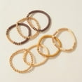 thumbnail image 3 of Surfer Heishi Clay Bead Bracelets for Women Bohemian Stackable Gold Beaded Stretch Bracelets Elastic Layering Friendship Bracelets Set Boho Jewelry, 3 of 6