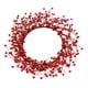 thumbnail image 5 of Corona navideña para puerta, bayas rojas, corona navideña, decoración para fiestas navideñas, puerta delantera de 18 pulgadas, corona navideña para BLESIY Corona de puerta, 5 of 8