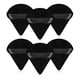 thumbnail image 1 of Zhuge 6 piezas de borlas para polvos faciales triangulares suaves para maquillaje en polvo suelto, polvos minerales, polvos corporales, herramienta de maquillaje, color negro, A36, 1 of 4