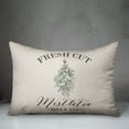 thumbnail image 3 of Creative Products Mistletoe Light Linen Canvas Texture 20 x 14 Spun Poly Pillow, 3 of 3
