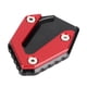 thumbnail image 3 of Almohadilla de extensión de soporte, soporte lateral antideslizante apto para Yamaha MT 07/FZ 07/TRACER 700 2014-2019 (rojo), 3 of 14