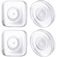thumbnail image 1 of Soporte Casual para Teléfono JM 4 Piezas Nano Magic Pegatinas Almohadilla de Gel Pasta Mágica Reutilizable Sin Rastro PU Blanco, 1 of 5