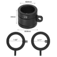 thumbnail image 2 of 2 Pcs Aluminum Flagpole Mounting Rings with Bearings, by Unique Bargains, 2 of 5