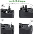 thumbnail image 2 of All-in-one Travel Adapter AC Power Plug Wall Charger, 2 of 5