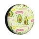 thumbnail image 1 of Fotbe Avocado Work Out Funda de Llanta de Repuesto con Estampado, Engrosada, Ajuste Universal para Jeep, Remolque, RV, SUV, Camión-16 inch, 1 of 6