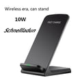 thumbnail image 2 of kurtrusly Wireless Charger Practical Exquisite Charging Device Stand Pad Intelligent Identification Universal Multipurpose Phones Supplies Black, 2 of 9
