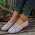 thumbnail image 6 of Sngxgn Women's Flats Shoes Casual Shoes Soft Flats(Purple,41), 6 of 8