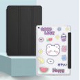 thumbnail image 2 of Étui pour Tablette pour iPad Mini 2 3 4 5 6, Étui Folio Intelligent en Cuir pour iPad mini4 A1538 mini5 A2124 mini6 A2568, Étuis de Protection capa R Or (Autocollant A4) iPad Mini 5 2019, 2 of 6