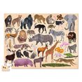 thumbnail image 1 of Rompecabezas de 100 piezas Crocodile Creek Treinta y seis animales salvajes, 1 of 2
