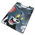 thumbnail image 3 of Tom And Jerry Men's T Shirt 3D Graphic Hip Hop Unisex Tees Tops Casual Stylish Crew Neck Short Sleeve, 3 of 8