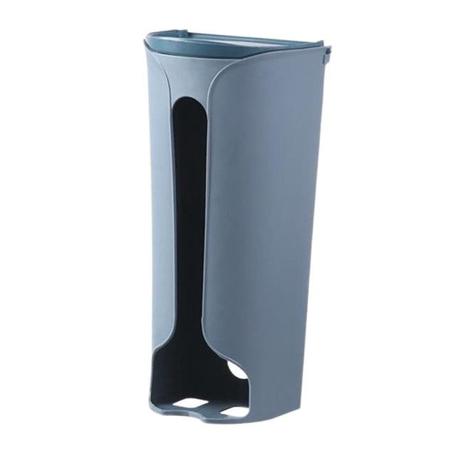 Caja de almacenamiento para calcetines, bragas, corbatas, organizador con tapa abierta y accesorios azul