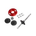 thumbnail image 3 of Kokiya 1/12 RC Car Motor Pinion Gear Gearbox Set Replaces for MN78 MN82 1/12 RC Car Red, 3 of 9