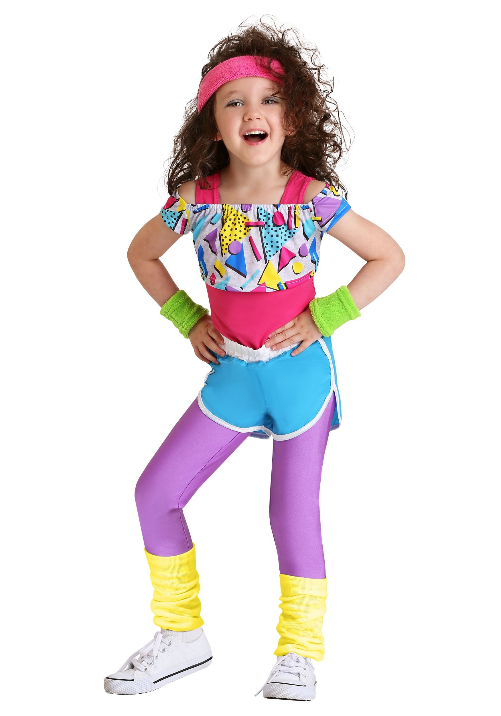 Child 80's Workout Girl Costume | mail.napmexico.com.mx