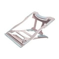thumbnail image 3 of MERIGLARE Support pour Ordinateur Portable Pliable 6 Hauteurs Réglables Rehausseur pour Bureau Or Rose, 3 of 9