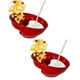 thumbnail image 1 of Tazón de Cereales Dividido, Tazones Reutilizables para Bocadillos y Salsas para Yogur, Leche, Bayas, Papas Fritas y Kétchup Rojo, 1 of 5